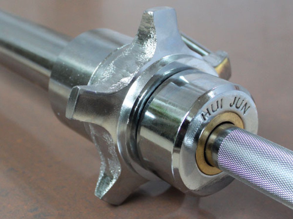 Barre d’haltères standard international pour hommes