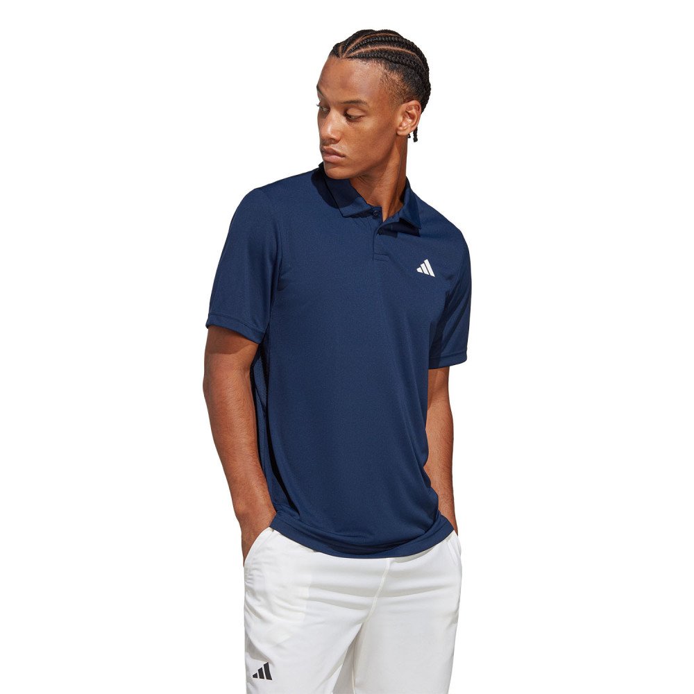 Adidas Club Logo Polo Collegiate Navy