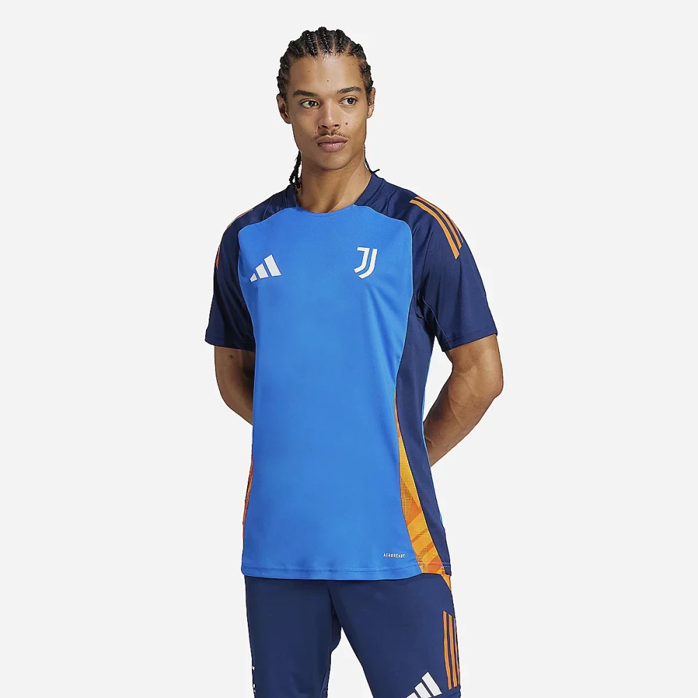 Maillot d'entraînement de football homme Juventus Tiro 24 Competition Bleu