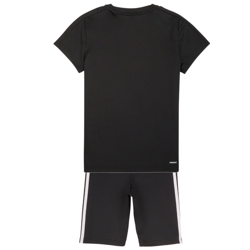 Ensemble ADIDAS JG TR-ES 3S TSE Noir / Blanc