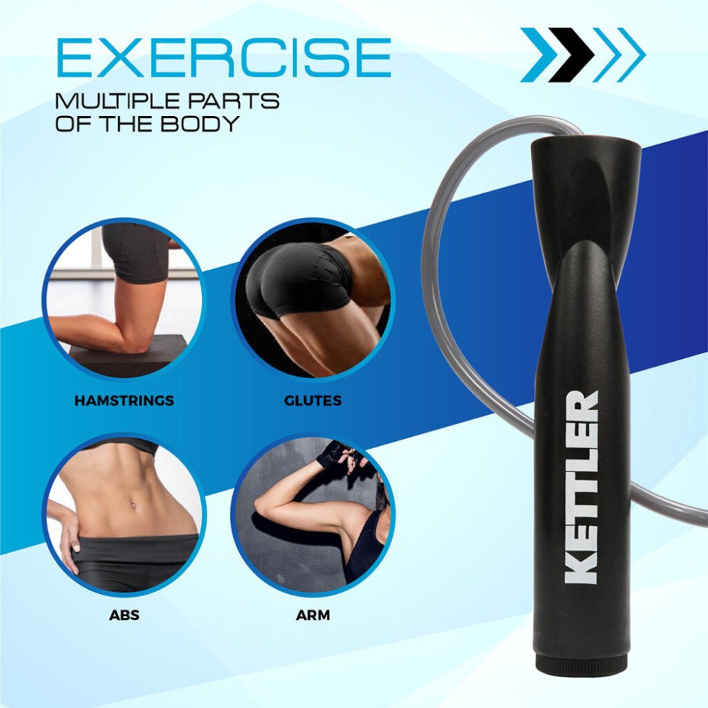 CORDE À SAUTER BASIC NOIR / 07373-550