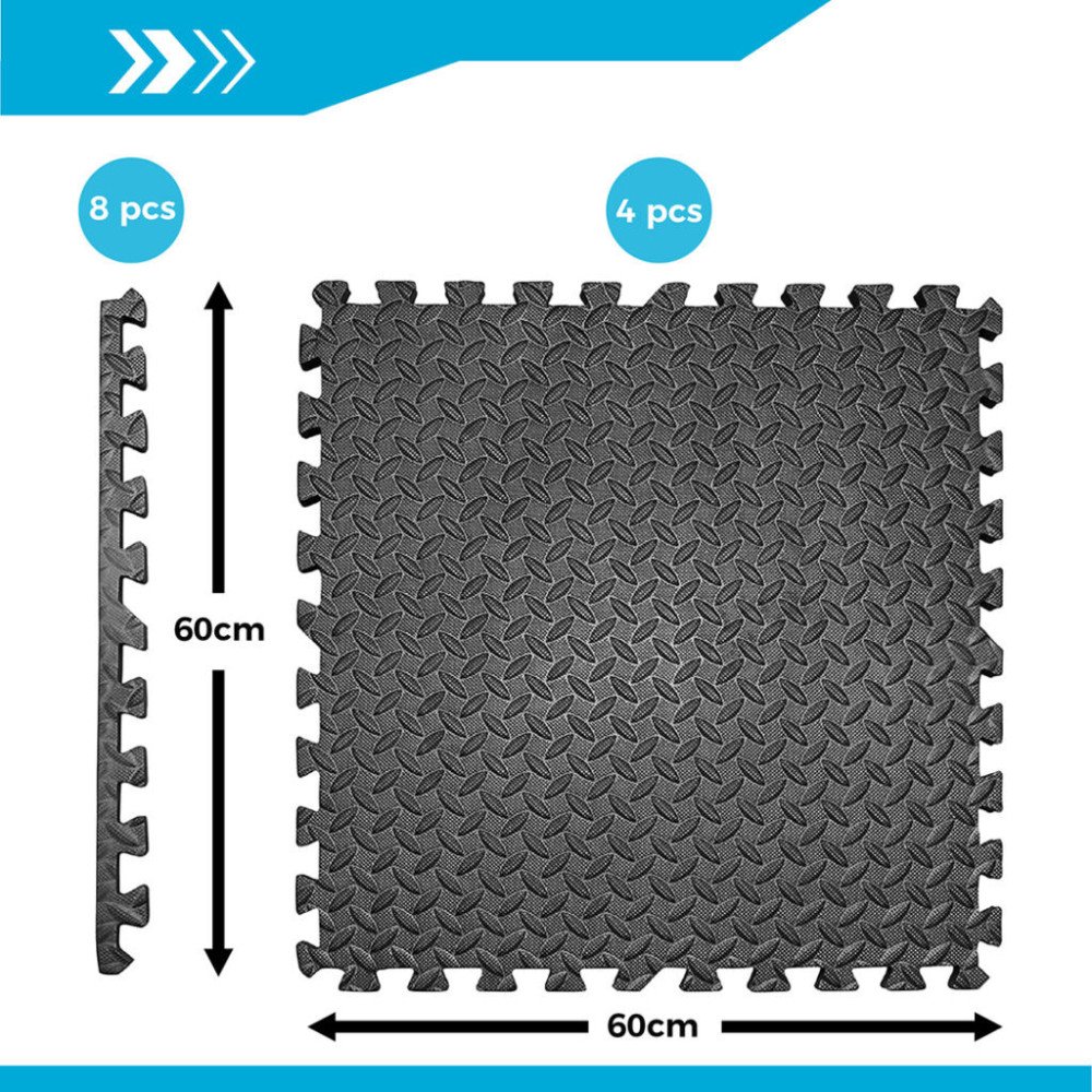 TAPIS À EMBOÎTEMENT / 07360-508 4 PCS