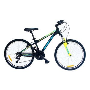SPARTAN Vélo 24" Galaxy MTB Noir SP-3033