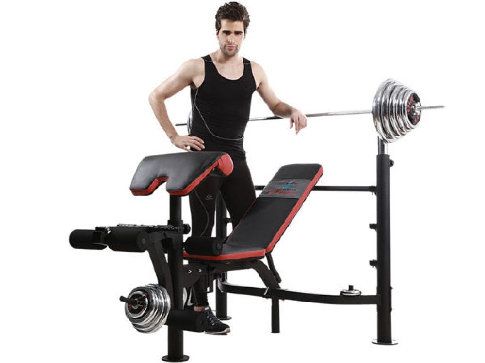 Banc d’haltérophilie standard de luxe